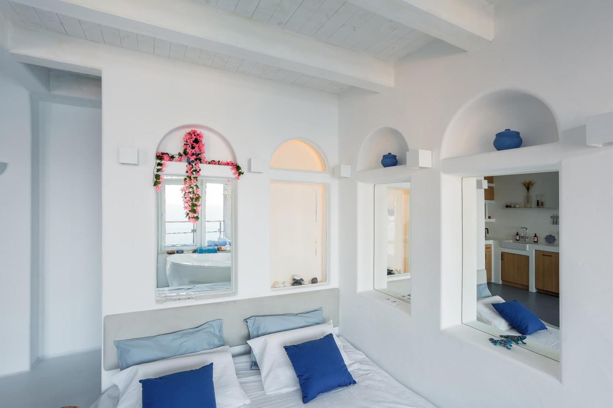 Anna Maria Santorini - Greek Suite & Large Sea Terrace Arcadia 敖德萨 外观 照片