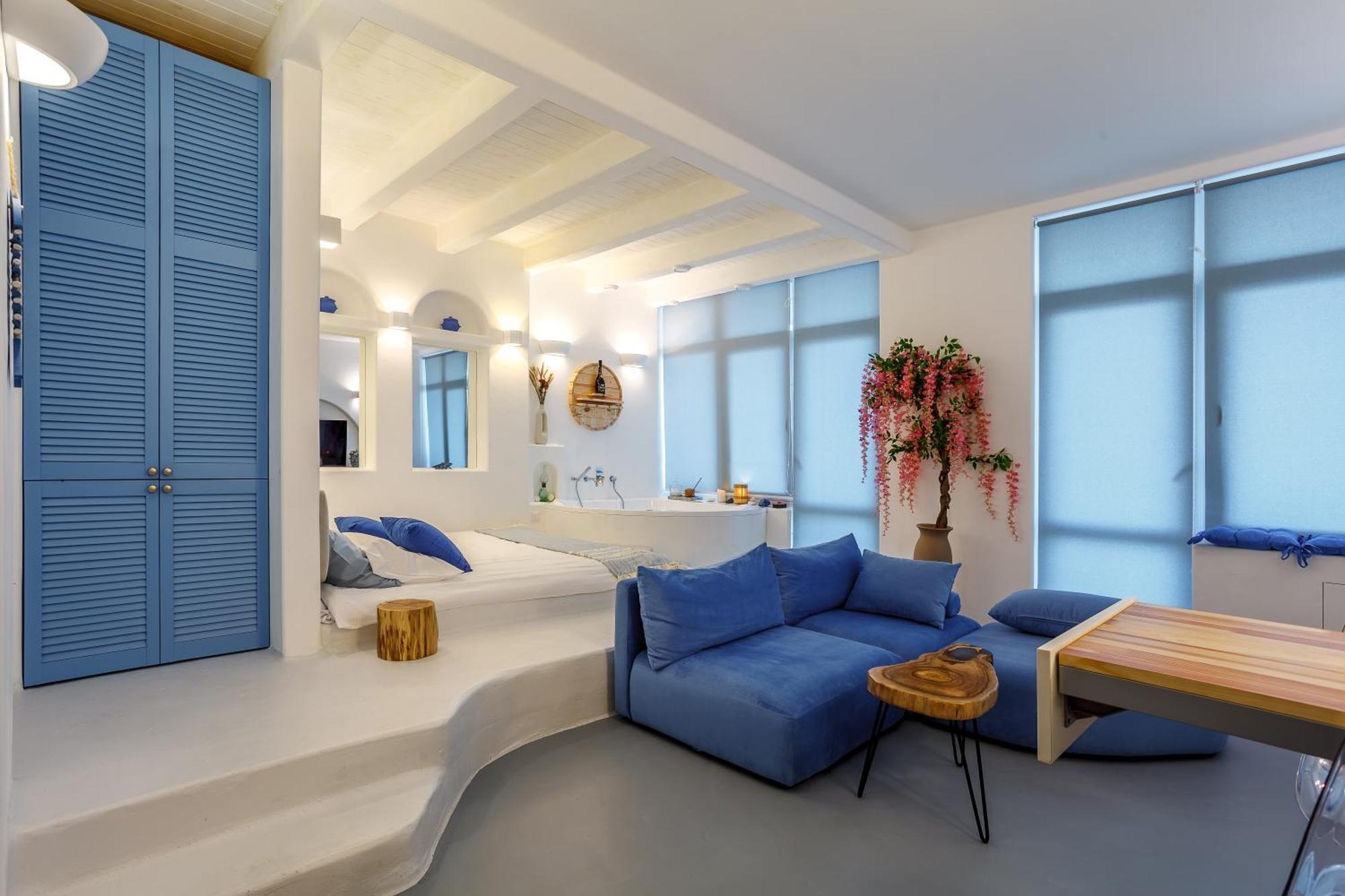 Anna Maria Santorini - Greek Suite & Large Sea Terrace Arcadia 敖德萨 外观 照片