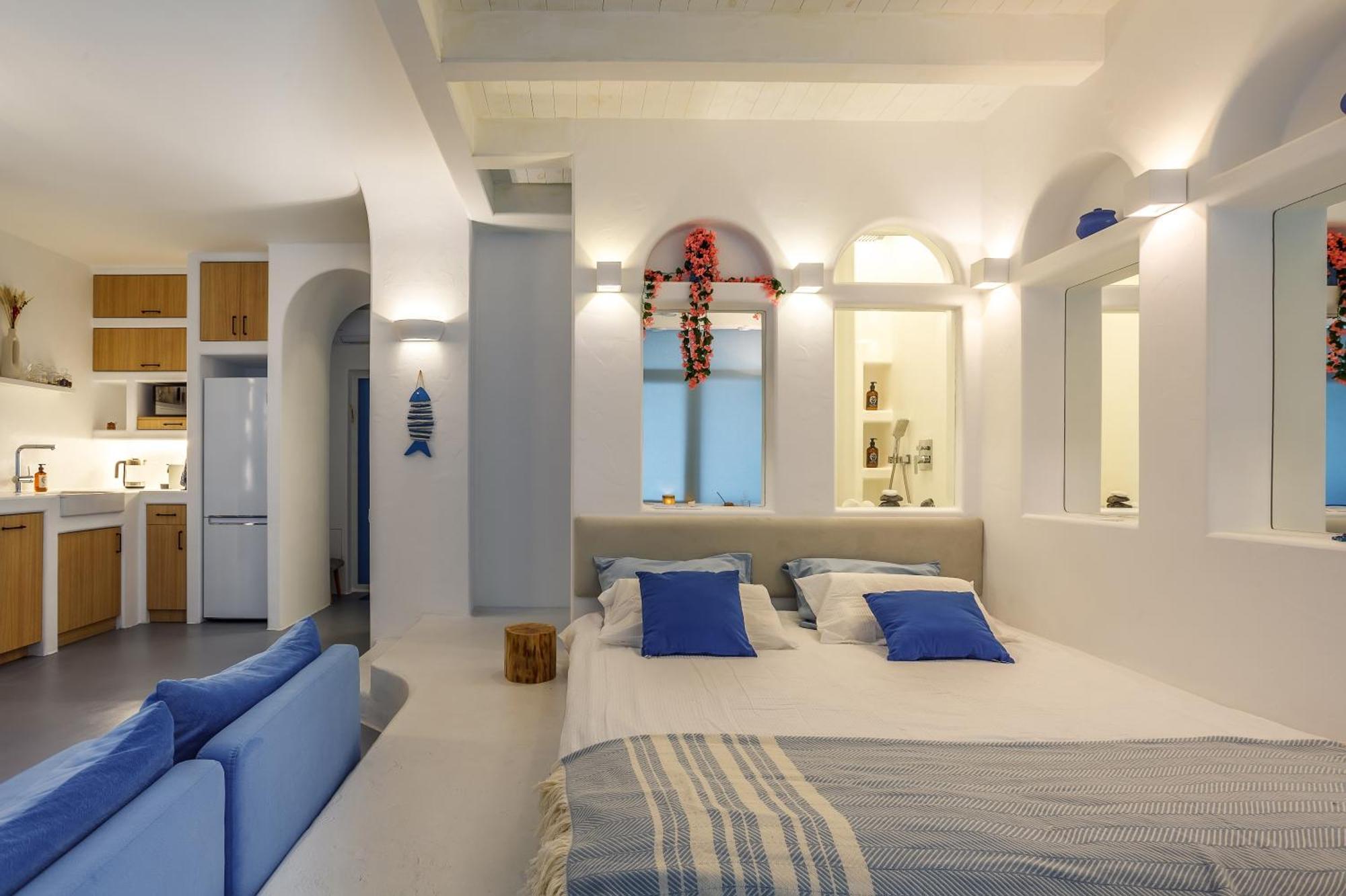 Anna Maria Santorini - Greek Suite & Large Sea Terrace Arcadia 敖德萨 外观 照片