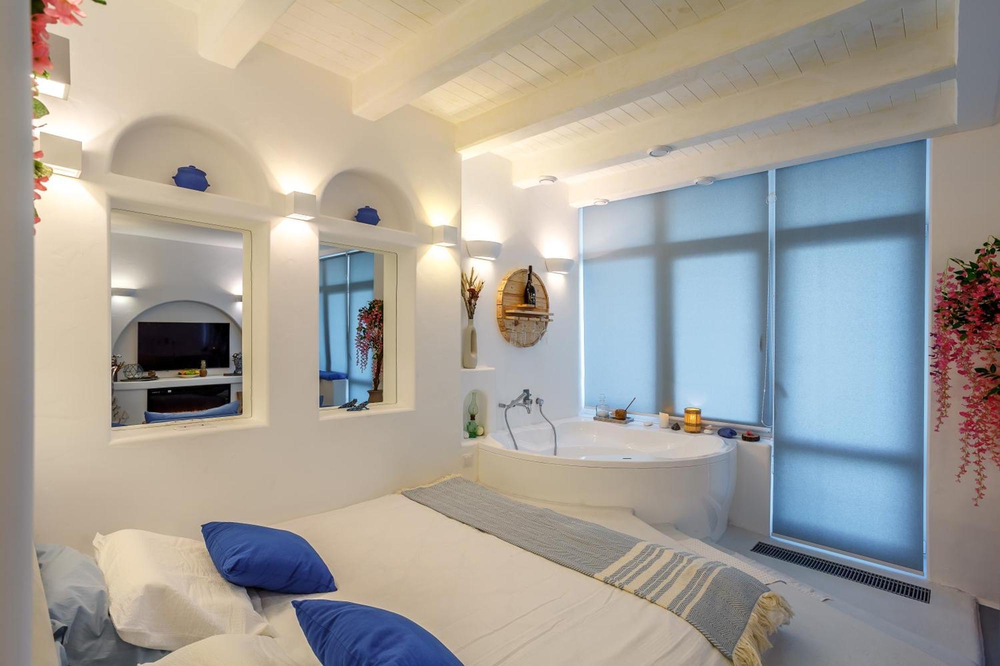 Anna Maria Santorini - Greek Suite & Large Sea Terrace Arcadia 敖德萨 外观 照片