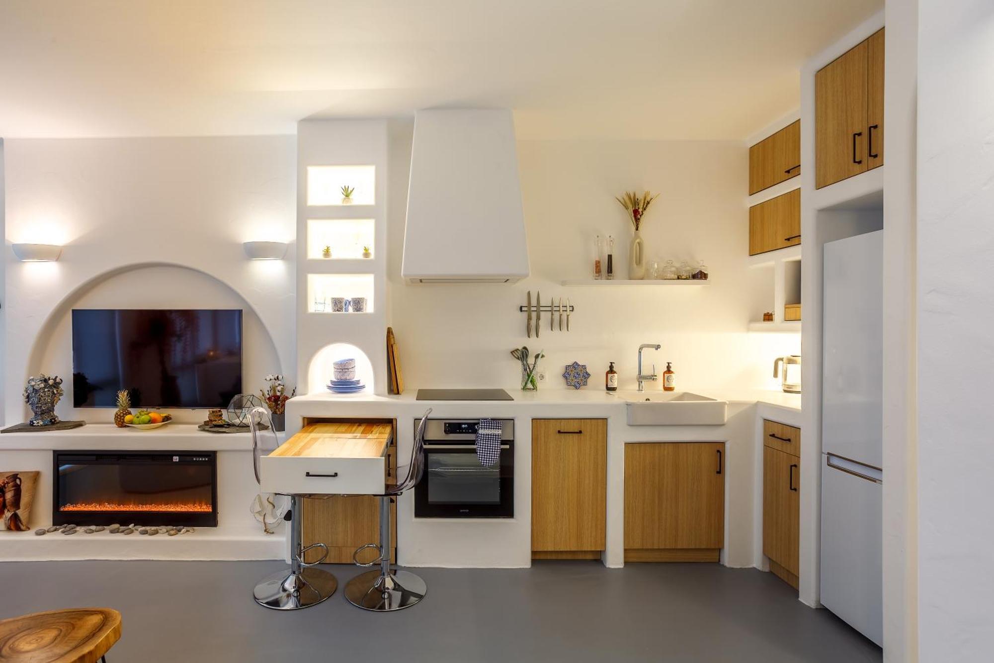 Anna Maria Santorini - Greek Suite & Large Sea Terrace Arcadia 敖德萨 外观 照片