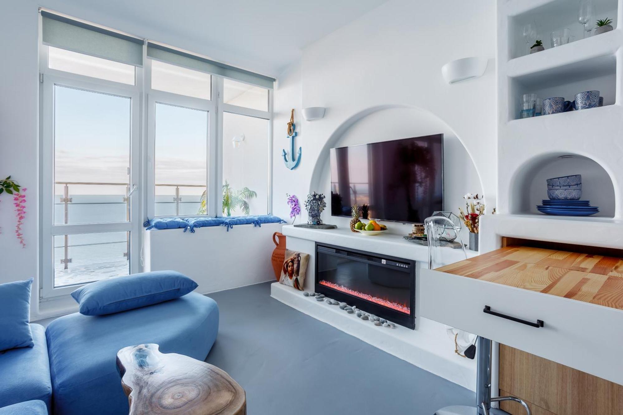 Anna Maria Santorini - Greek Suite & Large Sea Terrace Arcadia 敖德萨 外观 照片