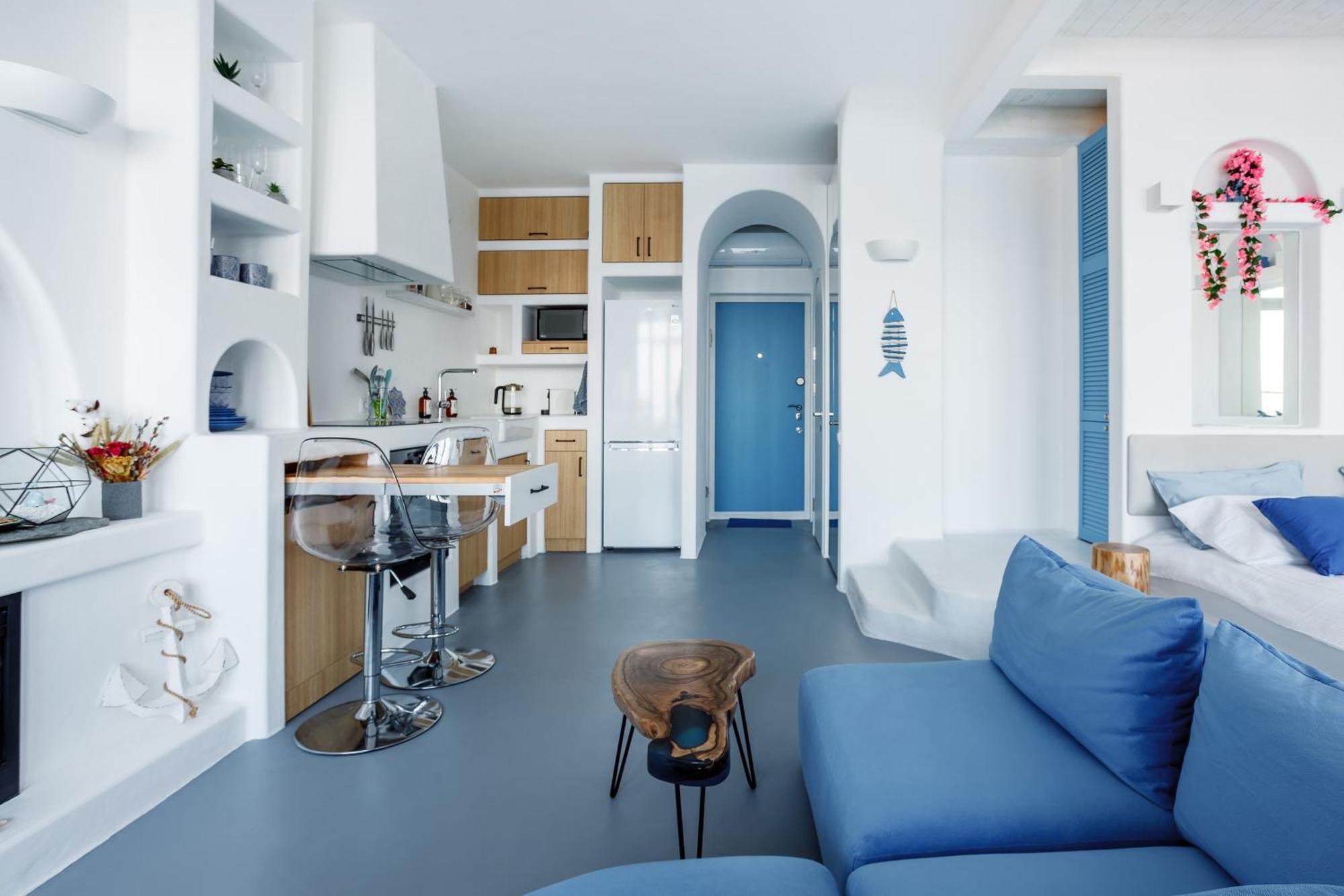 Anna Maria Santorini - Greek Suite & Large Sea Terrace Arcadia 敖德萨 外观 照片
